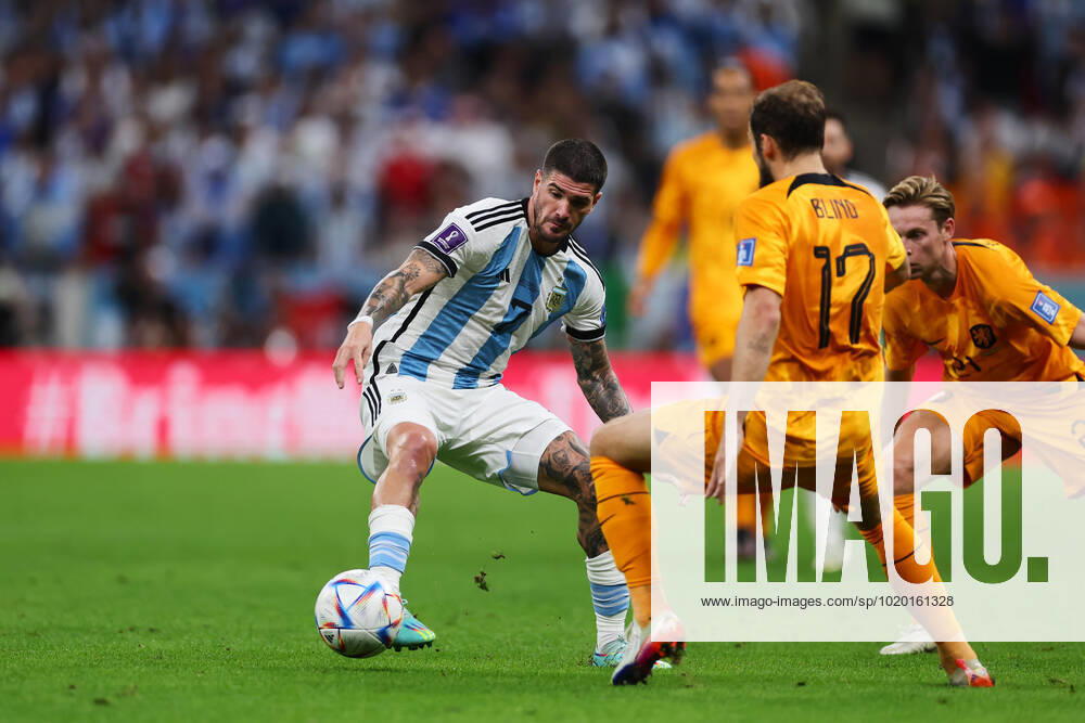 Rodrigo De Paul (ARG), DECEMBER 9, 2022 - Football Soccer : FIFA World Cup, WM, Weltmeisterschaft, Fussball Qatar 2022 quarter-final match between Netherland 2(3-4)2 Argentina at Lusail Stadium in Lusail, Qatar. (205981760)