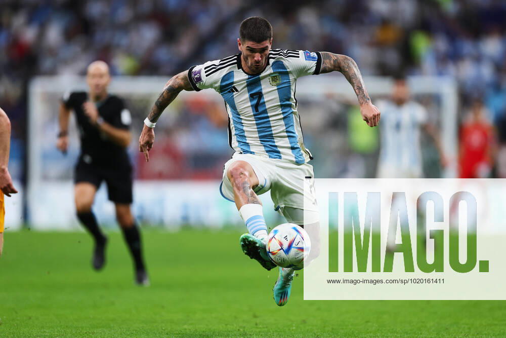 Rodrigo De Paul (ARG), DECEMBER 9, 2022 - Football Soccer : FIFA World Cup, WM, Weltmeisterschaft, Fussball Qatar 2022 quarter-final match between Netherland 2(3-4)2 Argentina at Lusail Stadium in Lusail, Qatar. (205981841)