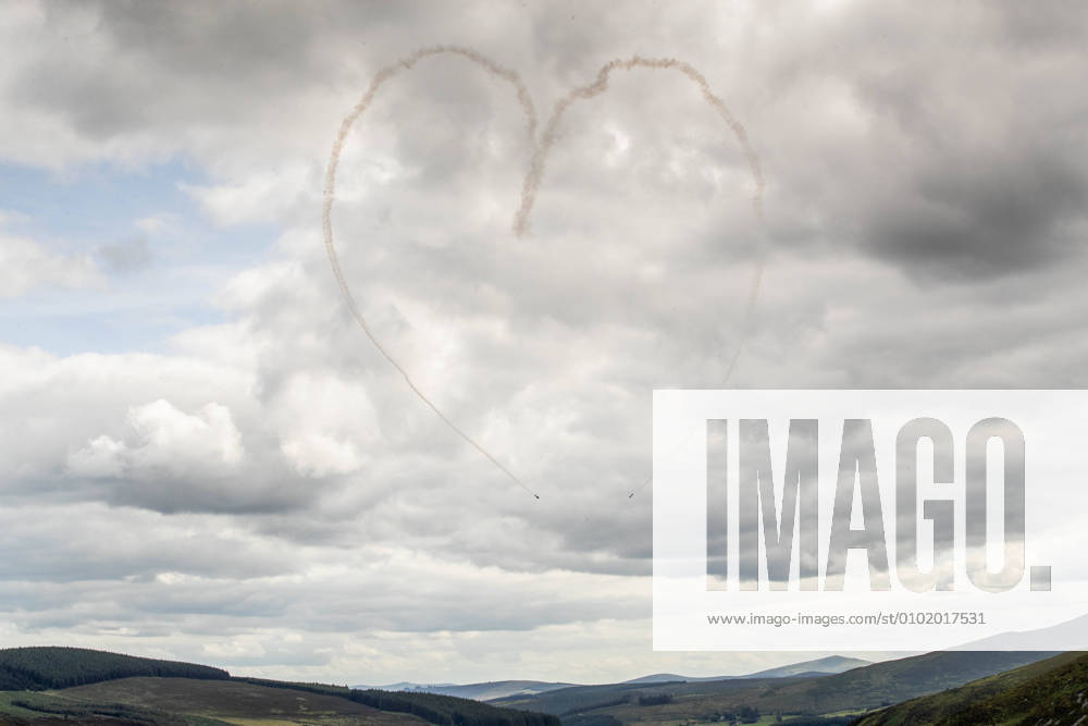 Red Bull Matadors Aerobatic Display Over The East Coast of Ireland 2 7 2020 Pictured today at Lough Tay, the Red Bull Matadors piloted by Paul Bonhomme & Steve Jones, took to the skies to perform a thrilling aerobatic display along the east coast of Ireland GivesYouWings The Red Bull Matadors 2 7 2020