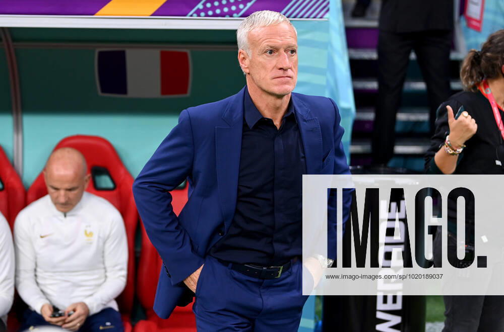 FOOTBALL World Cup 2022 quarterfinals England France 10 12 2022 coach Didier Deschamps re, France