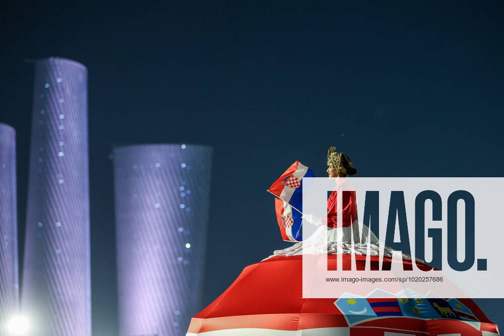 QATAR, LUSAIL - DECEMBER 13, 2022: ahead of the 2022 FIFA World Cup, WM, Weltmeisterschaft, Fussball semifinal football match between Argentina and Croatia at Lusail Iconic Stadium. Sergei Bobylev TASS 56400489