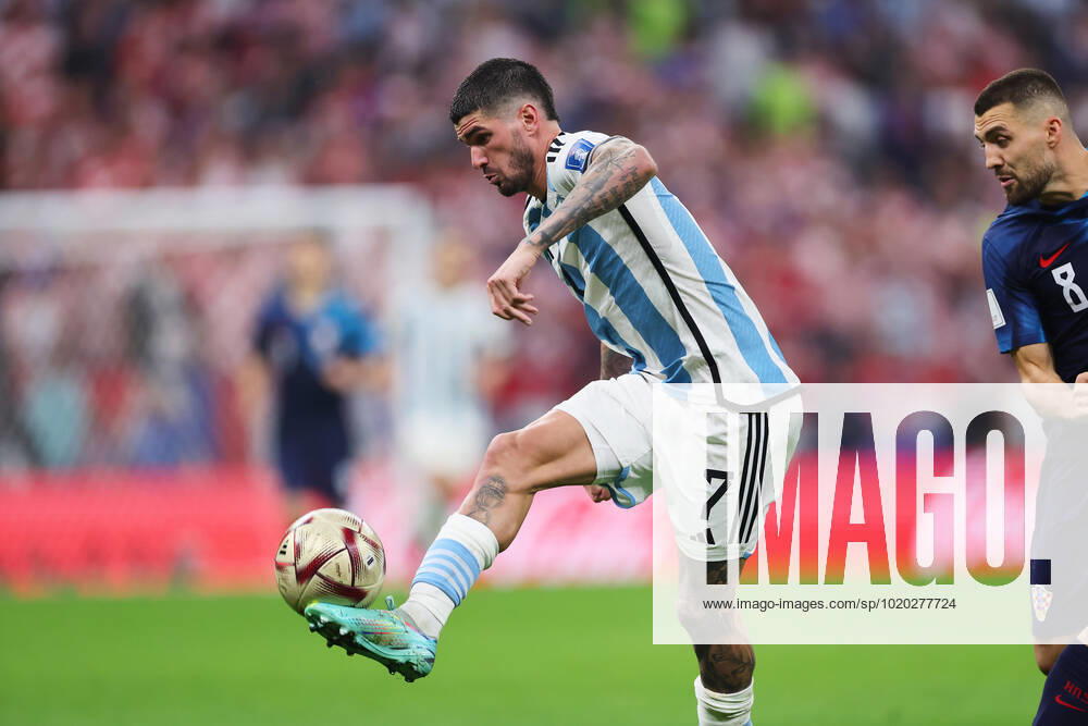 Rodrigo De Paul (ARG), DECEMBER 13, 2022 - Football Soccer : FIFA World Cup, WM, Weltmeisterschaft, Fussball Qatar 2022 semi-final match between Argentina 3-0 Croatia at Lusail Stadium in Lusail, Qatar. (206254486)