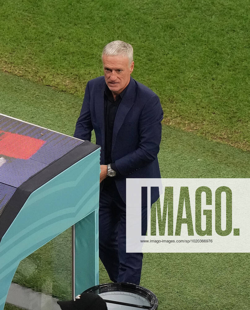 Al Bayt Stadium, Doha, QAT, World Cup FIFA 2022, Semifinal, France vs Morocco, in picture France s coach Didier Deschamps Doha Al Bayt Stadium Qatar eu-images-506