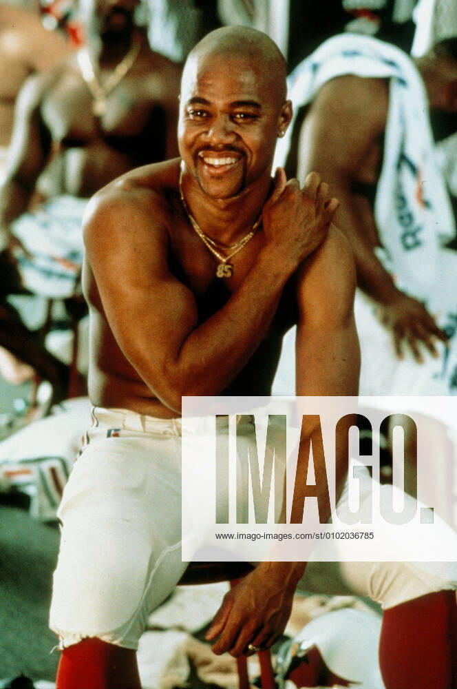 OSCARS. Bester Nebendarsteller. Preisträger 1991-2000 JERRY MAGUIRE CUBA GOODING JR PICTURE FROM THE RONALD GRANT ARCHIVE FILM RELEASE BY TRISTAR PICTURES JERRY MAGUIRE CUBA GOODING JR FILM RELEASE BY TRISTAR PICTURES Date: 1996. Strictly editorial use only in conjunction with the promotion of the film. Credit line mandatory. This image is copyright of the film company and is supplied under the terms of issue as film still. No commercial or book cover use permitted without prior consent from the film company. Mandatory credit line: Image courtesy Ronald Grant Archive Mary Evans