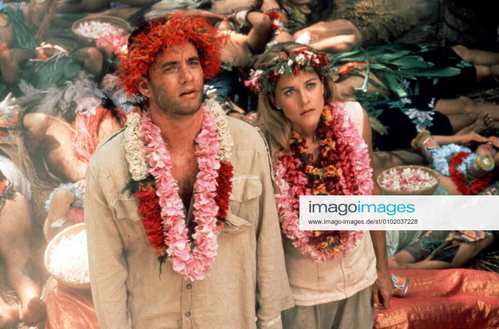 JOE VS THE VOLCANO AMBLIN ENTERTAINMENT WARNER BROS TOM HANKS, MEG RYAN Date: 1990. Strictly editorial use only in conjunction with the promotion of the film. Credit line mandatory. This image is copyright of the film company and is supplied under the terms of issue as film still. No commercial or book cover use permitted without prior consent from the film company. Mandatory credit line: Image courtesy Ronald Grant Archive Mary Evans
