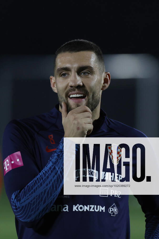 Croatia s midfielder Mateo Kovacic participates in his national team, Nationalteam s training session in Doha, Qatar, 15 December 2022. Croatia is to face Morocco in a FIFA World Cup, WM, Weltmeisterschaft, Fussball Qatar 2022 match for the third and fourth place on 17 December. Croatia s training session !ACHTUNG: NUR REDAKTIONELLE NUTZUNG!