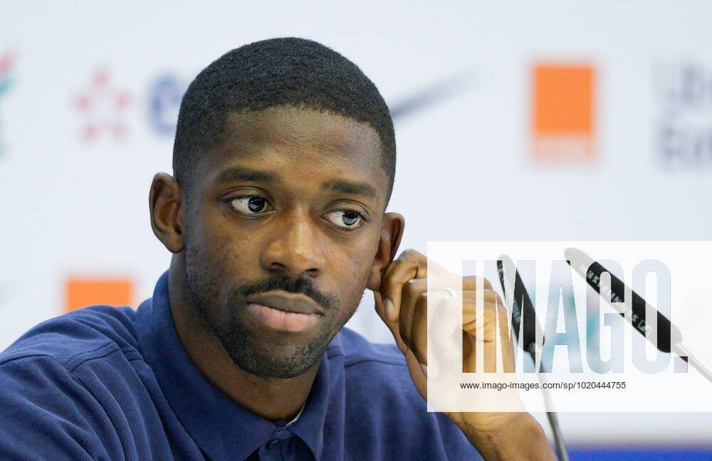 Mandatory Credit: Photo by Dave Shopland Shutterstock (13670207k) Ousmane Dembele of France press conference, PK, Pressekonferenz France Training & Press Conference, FIFA World Cup, WM, Weltmeisterschaft, Fussball 2022, Football, Al Sadd SC Stadium, Al Rayyan, Qatar - 16 Dec 2022 Editorial Use Only France Training & Press Conference, FIFA World Cup 2022, Football, Al Sadd SC Stadium, Al Rayyan, Qatar - 16 Dec 2022 Editorial Use Only