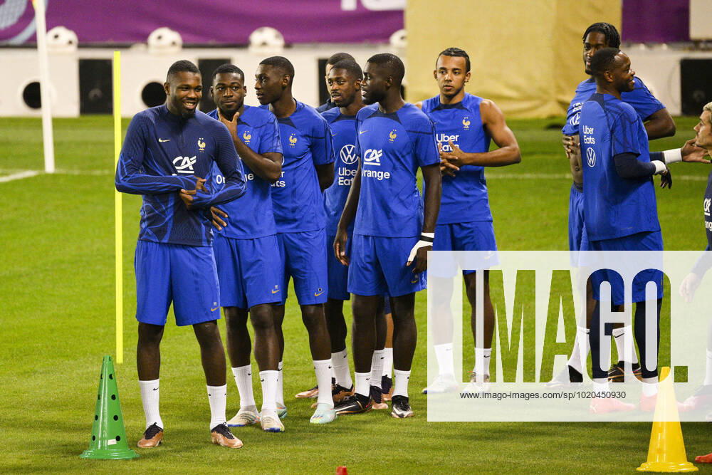 THURAM Marcus (FRA) FOOTBALL : Entrainement de l Equipe de France - coupe du Monde Qatar 2022 - 16 12 2022 JBAutissier Panoramic