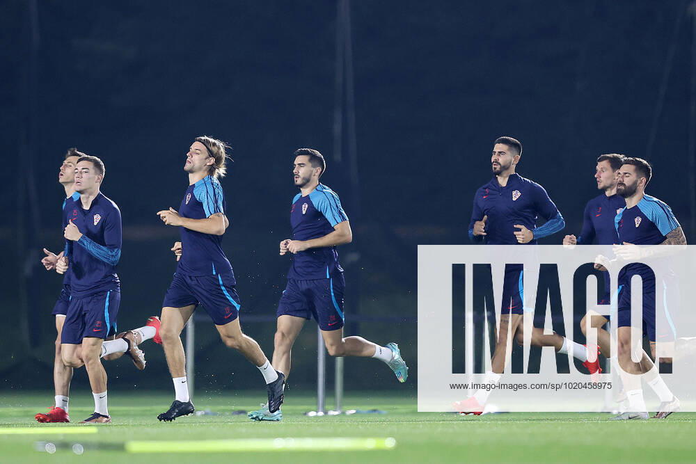 Training of the Croatian national football team Training of the Croatian national football team at Al Esal 3 camp the day before the match against Morocco in Doha, Qatar on December 16, 2022. GoranxStanzl PIXSELL