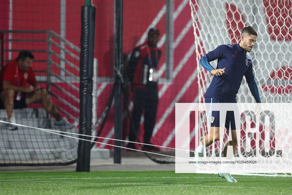 Training of the Croatian national football team Andrej Kramaric during the training of the Croatian national football team at Al Esal 3 camp the day before the match against Morocco in Doha, Qatar on December 16, 2022. GoranxStanzl PIXSELL