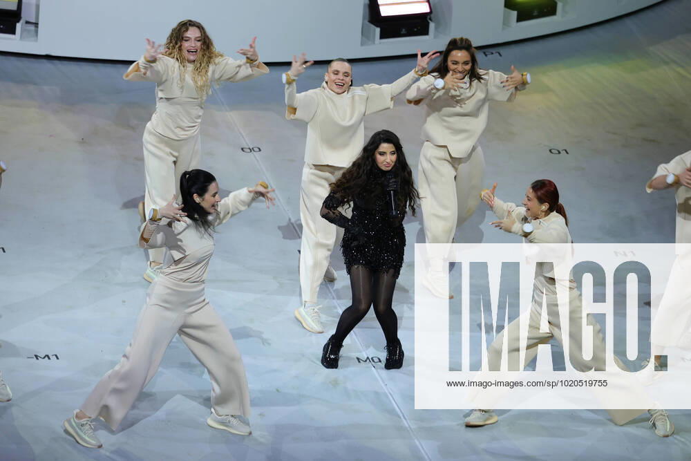 Closing ceremony performance during the Final of the FIFA World Cup, WM, Weltmeisterschaft, Fussball Qatar 2022 between Argentina and France at Lusail Stadium, Lusail, Qatar on 18 December 2022.