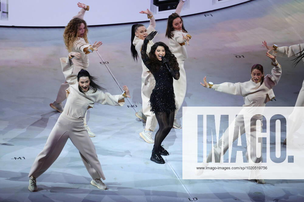 Closing ceremony performance during the Final of the FIFA World Cup, WM, Weltmeisterschaft, Fussball Qatar 2022 between Argentina and France at Lusail Stadium, Lusail, Qatar on 18 December 2022.