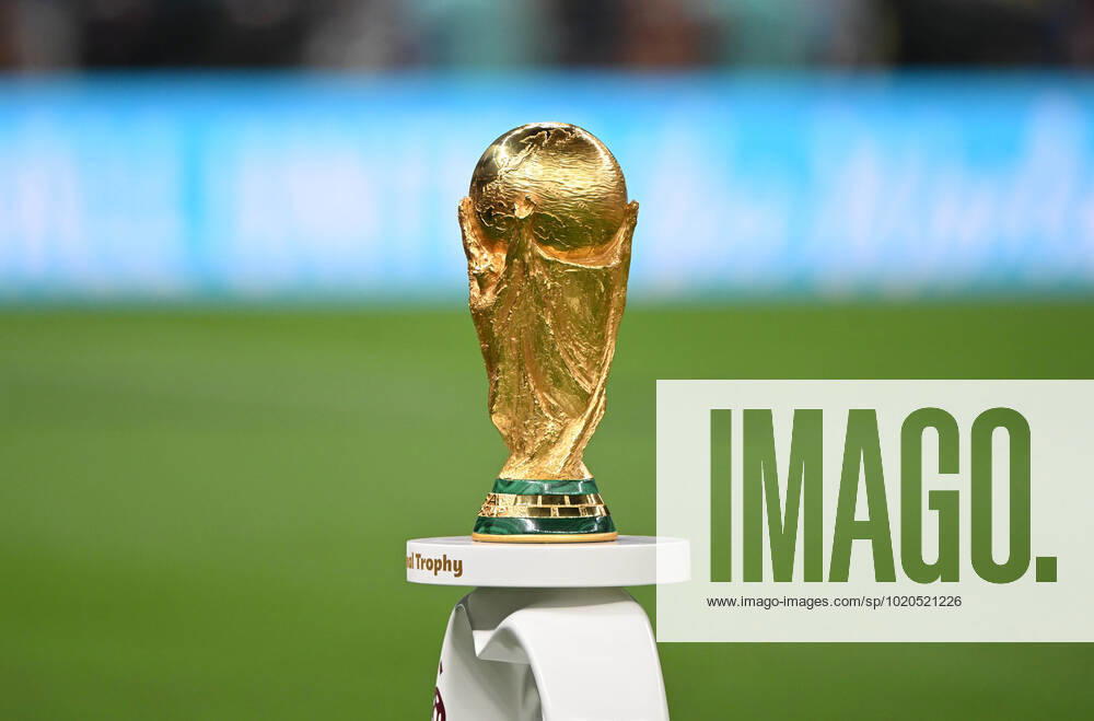 Football, men, 2022 23 season, World Cup in Qatar, final, Argentina France at Lusail Iconic Stadium in Lusail, the cup, 18 12 2022,