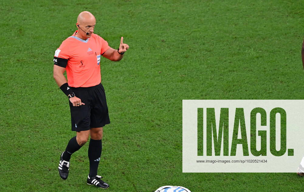 FOOTBALL World Cup 2022 Final Argentina France 18 12 2022 Referee Szymon MARCINIAK Poland