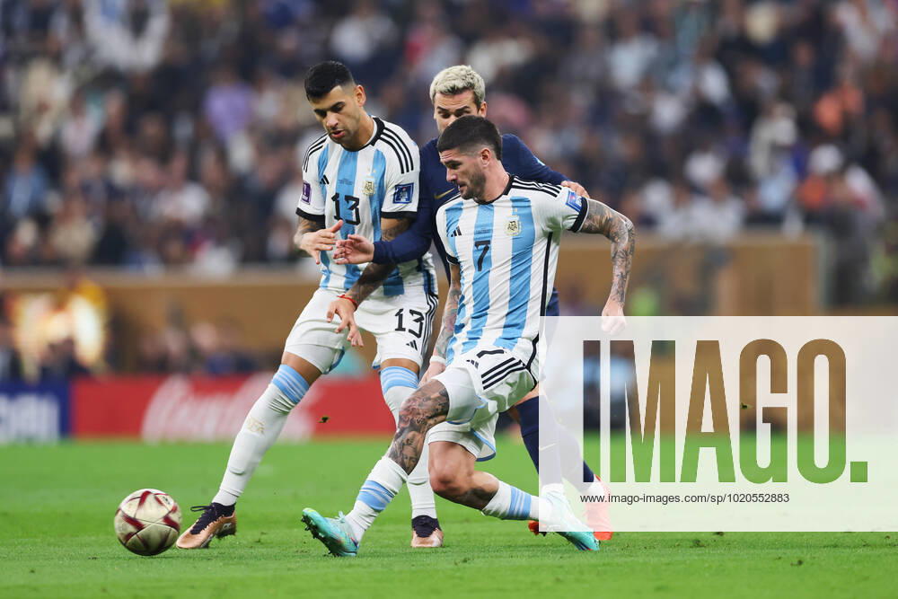 Rodrigo De Paul (ARG), DECEMBER 18, 2022 - Football Soccer : FIFA World Cup, WM, Weltmeisterschaft, Fussball Qatar 2022 final match between Argentina 3(4-2)3 France at Lusail Stadium in Lusail, Qatar. Noxthirdxpartyxsales (206637747)