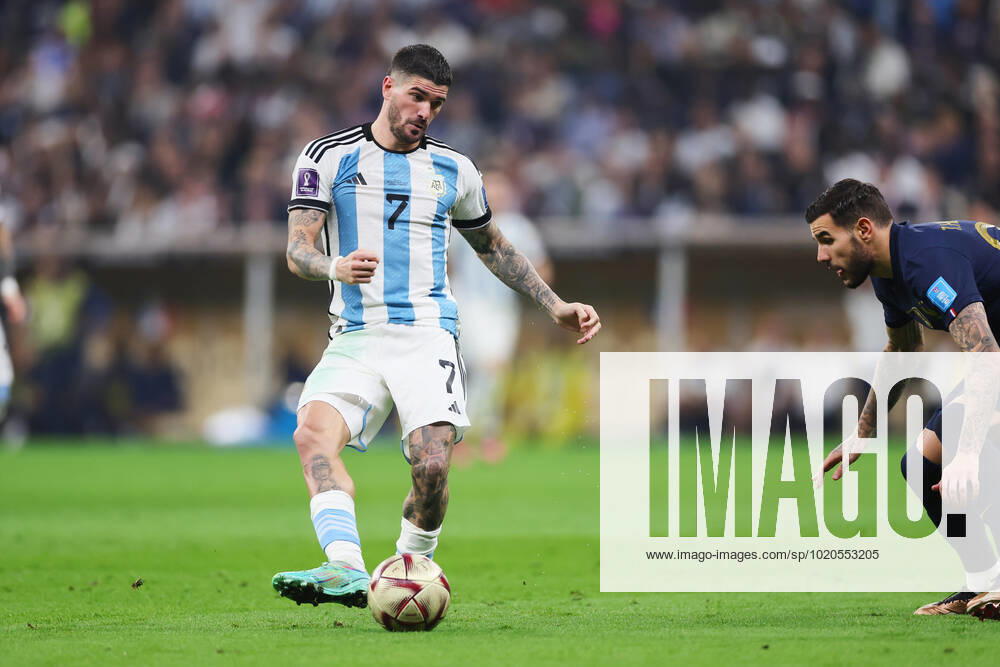 Rodrigo De Paul (ARG), DECEMBER 18, 2022 - Football Soccer : FIFA World Cup, WM, Weltmeisterschaft, Fussball Qatar 2022 final match between Argentina 3(4-2)3 France at Lusail Stadium in Lusail, Qatar. Noxthirdxpartyxsales (206637924)