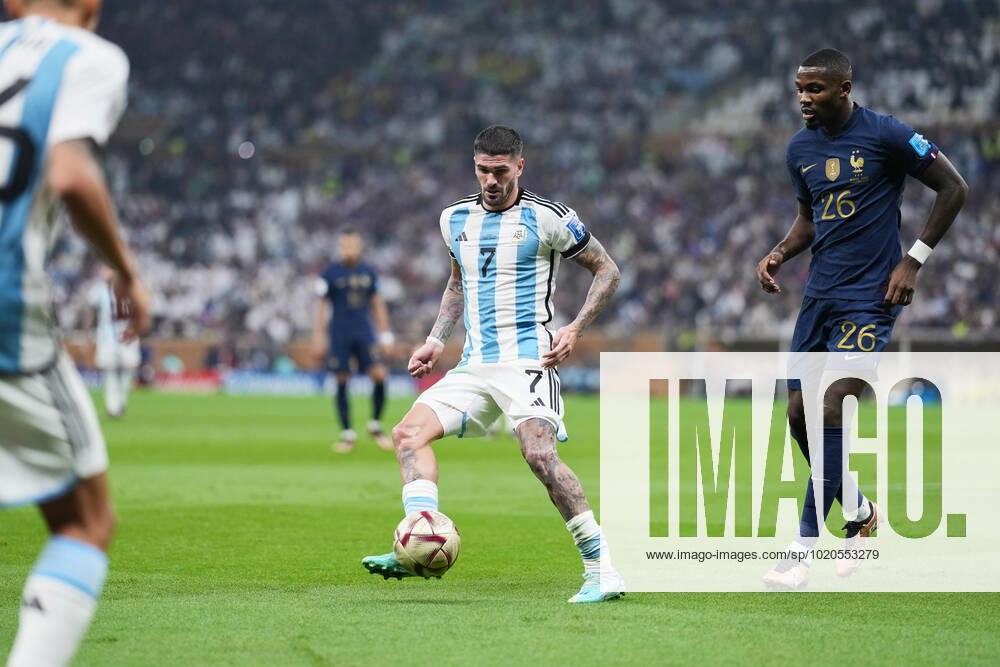Rodrigo De Paul (ARG), DECEMBER 18, 2022 - Football Soccer : FIFA World Cup, WM, Weltmeisterschaft, Fussball Qatar 2022 final match between Argentina 3(4-2)3 France at Lusail Stadium in Lusail, Qatar. Noxthirdxpartyxsales (206638057)