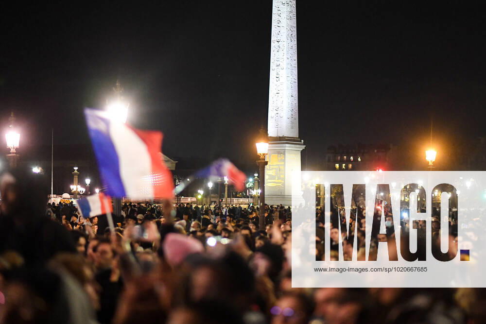 World Cup 2022: Les Bleus et les supporters place de la Concorde, Paris, France, on December 19th, 2022. 19 12 2022-Paris, FRANCE. 287029 2022-12-19 PARIS France