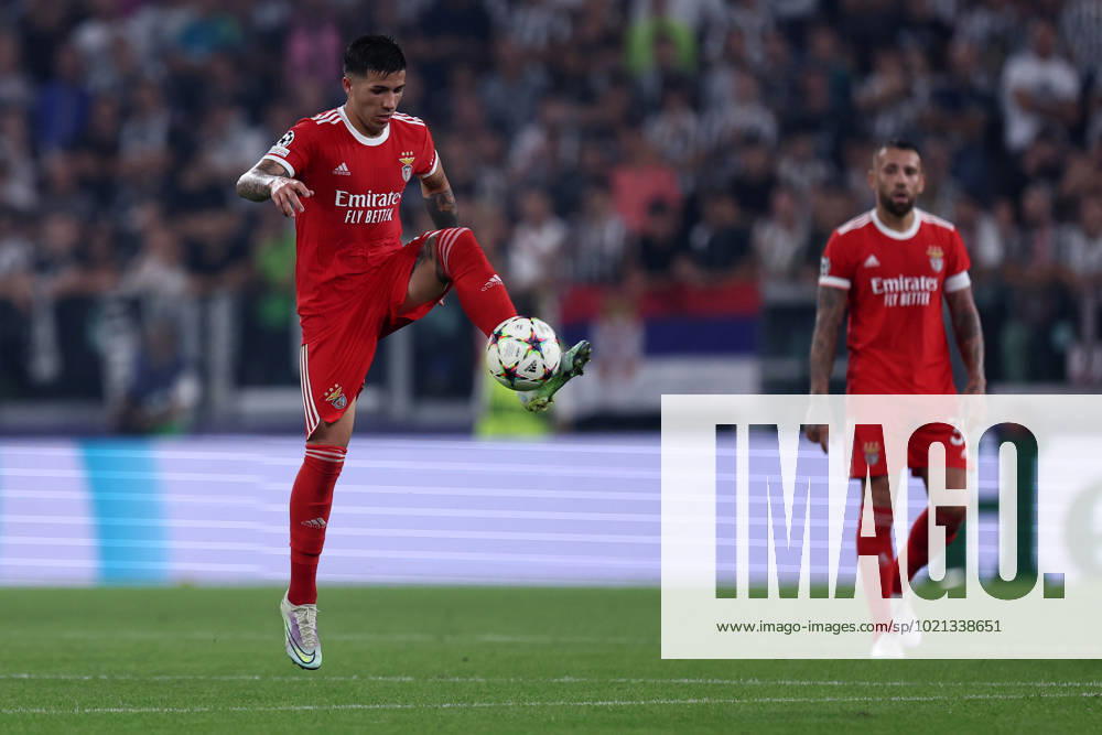 Enzo Fernandez of SL Benfica Torino Allianz Stadium Italy