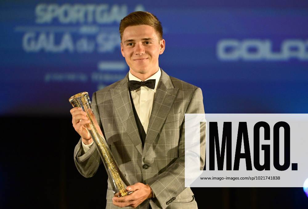 ANTWERPEN, BELGIUM - JANUARY 06 : EVENEPOEL Remco pictured during the annual sports gala awards 2022 on January 6, 2023 in Antwerpen, Belgium, 6 01 2023 ( Sports gala awards 2022 PhotoNews Panoramic