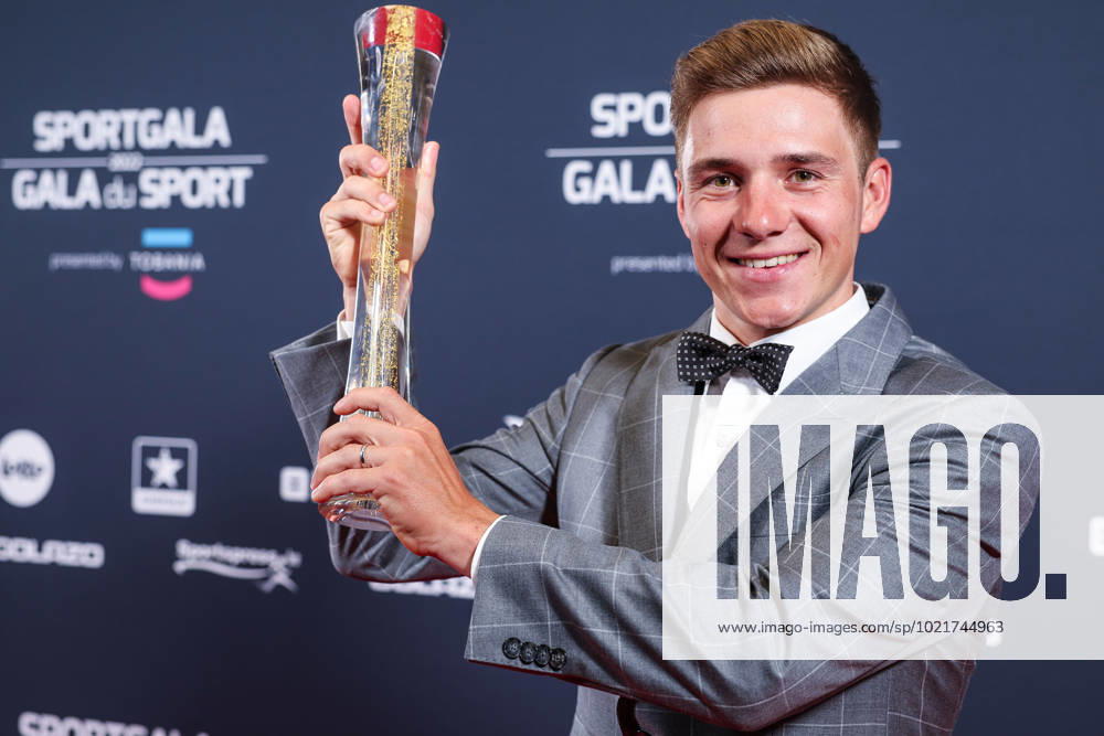 Belgian road cyclist Remco Evenepoel wins Sportman van het jaar Sportif de l annee award during the Sportgala award show, to announce the women and men of the year 2022, Friday 06 January 2023 in Antwerp. KURTxDESPLENTER x57920904x