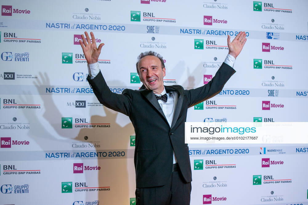 ROBERTO BENIGNI during arrivals at the Nastri DArgento 2020 at the Maxxi Museum. Rome Italy - ZUMAc245 20200706_zip_c245_088