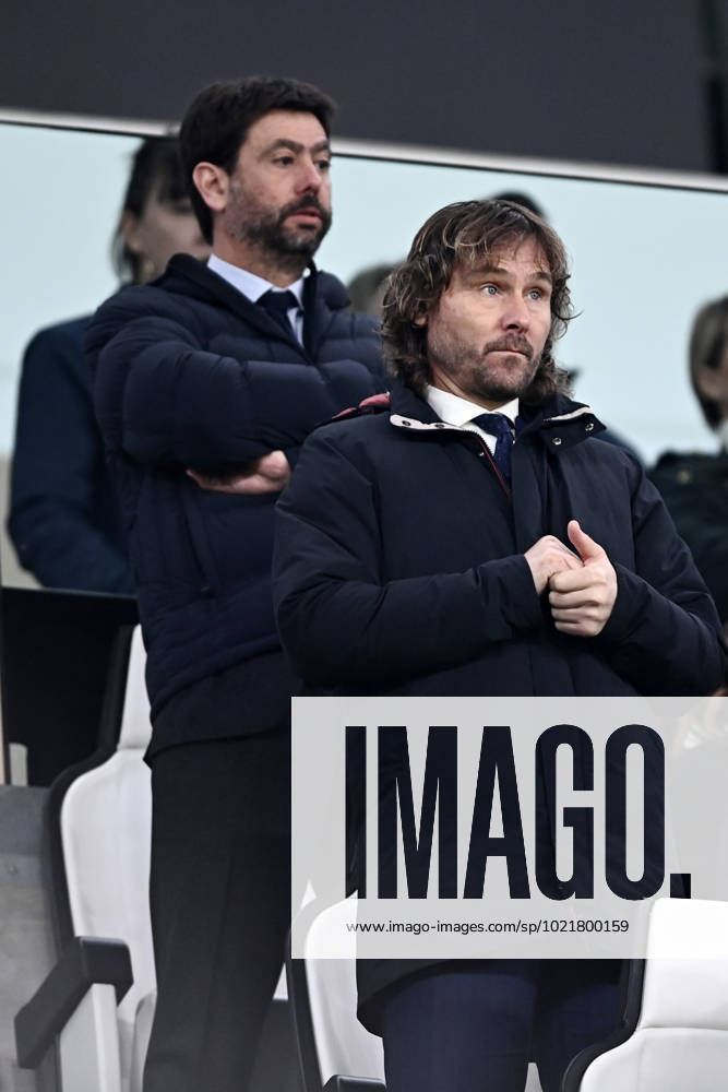 Db Torino 07 01 2023 - campionato di calcio serie A Juventus-Udinese foto Daniele Buffa Image nella foto: Pavel Nedved-Andrea Agnelli
