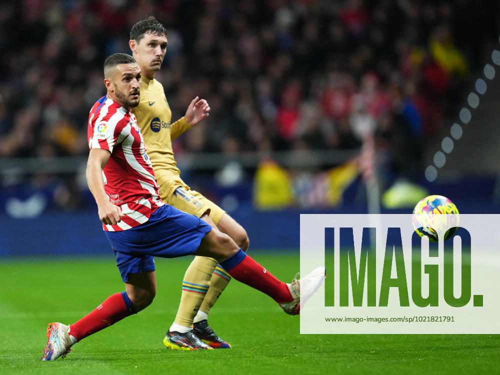 ESP: Atletico de Madrid FC Barcelona, Barca La Liga Santander. Date 16 Andreas Christensen FC Barcelona during the La Liga match between Atletico de Madrid and FC Barcelona played at Civitas Metropolitano Stadium on January 08, 2023 in Madrid, Spain. kpng