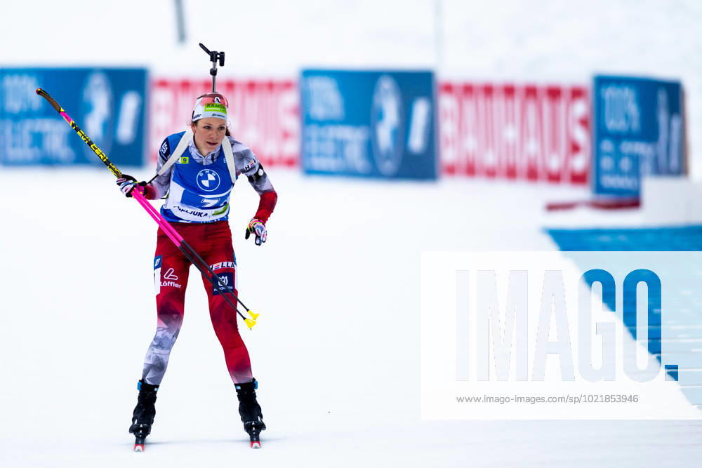 BIATHLON - IBU WC Pokljuka POKLJUKA,SLOVENIA,08.JAN.23 - BIATHLON - IBU World Cup, 4 x 7.5 mixed relay. Image shows Tamara Steiner (AUT). GEPAxpictures Klansek