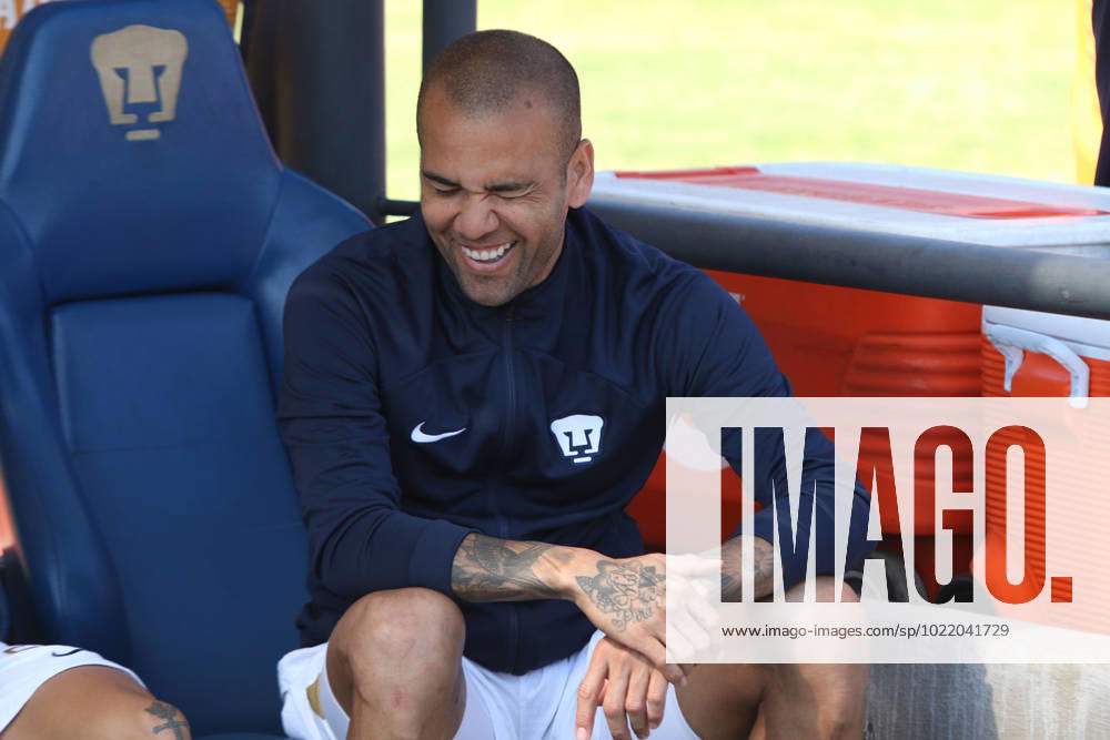 Juarez at Pumas Closing Tournament 2023 Of Mexican Football League January 8, 2023, Mexico City, Mexico: Dani Alves of Pumas during the Pumas vs Juarez match of the closing tournament 2023 of the League MX at the University Olympic Stadium. on January 8, 2023 in Mexico City, Mexico. (Photo by Ismael Rosas Eyepix Group)