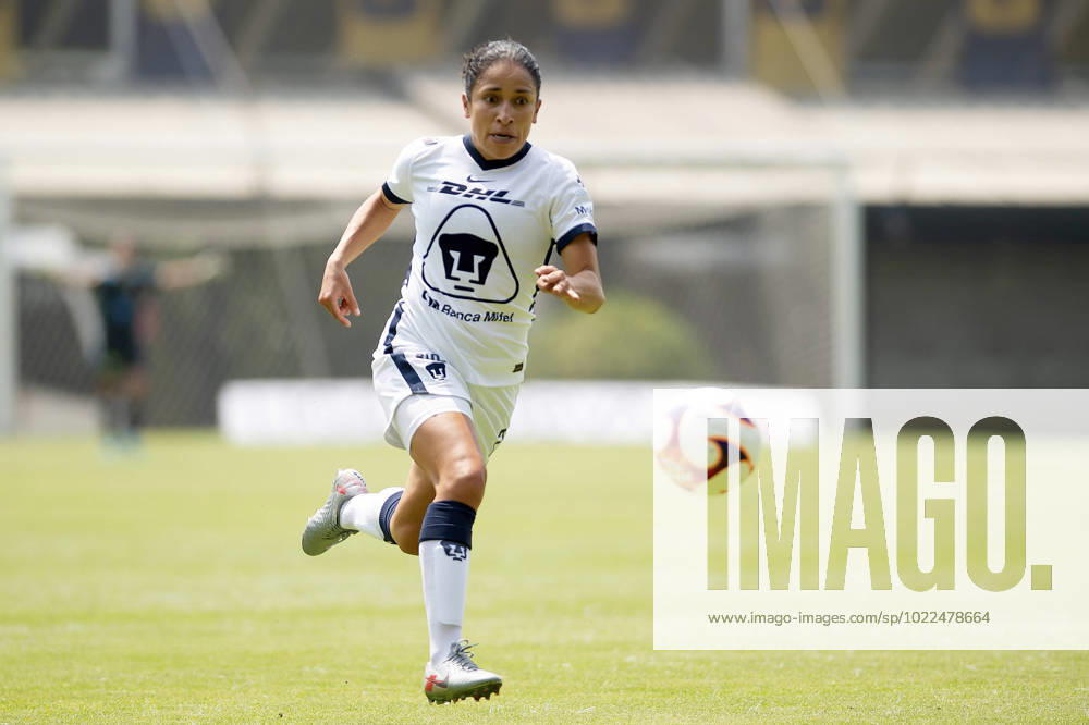 Torneo Guard1anes 2021 Liga MX BBVA Femenil Pumas vs Tigres Jornada 9 Dirce Delgado 2 of Pumas UNAM in action during the Round 9 match between Pumas UNAM and Tigres as part of the Torneo Guard1anes 2021 Liga MX BBVA Femenil at the La Cantera Stadium on March 06, 2021 in Mexico City, Mexico. Ciudad de M?xico La Cantera M?xico