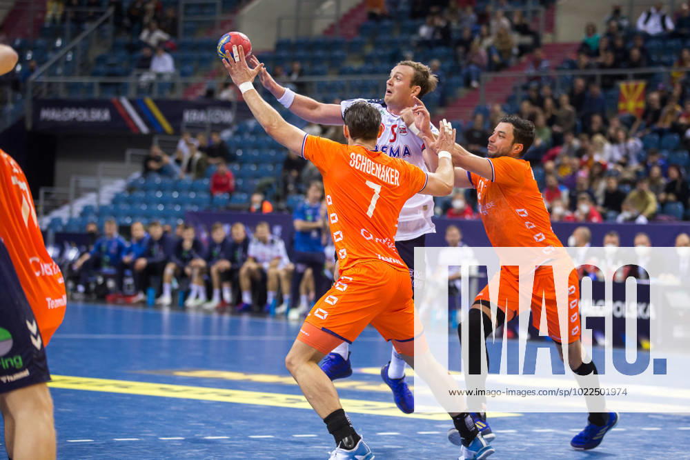 Sander Sagosen (Norvege) HANDBALL : Norvege vs Pays-Bas - Championnats du monde 2023 - Cracovie - 01 17 2023 LaurentTheophile Panoramic