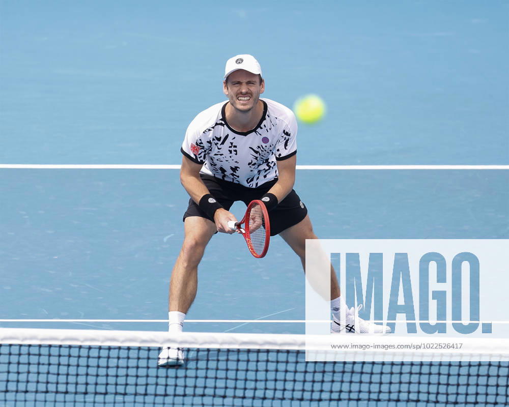 Wesley Koolhof Neal Skupski, Mens Doubles, Australian Open 2023, Melbourne Park, Melbourne, Victoria, Australia , Wesley Koolhof Cap Neal Skupski
