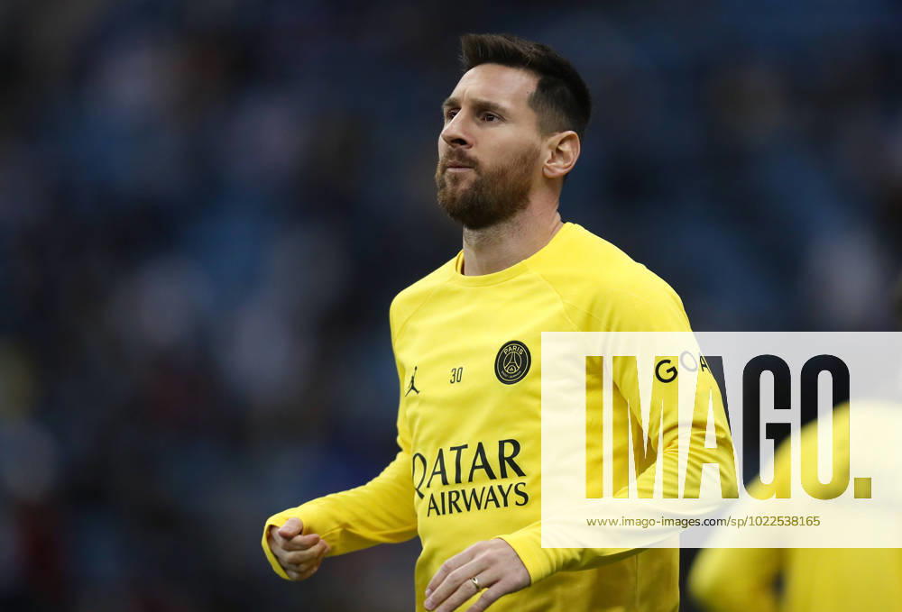 Riyadh All-Star XI vs Paris Saint-Germain FC Lionel Messi of Argentina warms up prior Riyadh All-Star XI vs Paris Saint-Germain FC at King Fahd Stadium on January 19, 2023 in Riyadh, Saudi Arabia. Riyadh King Fahd Stadium Saudi Arabia
