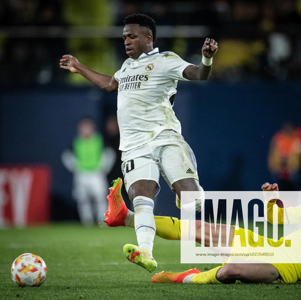 Villarreal vs Real Madrid Rodrygo (Real Madrid) in action during the game against Villarreal valid for Copa del Rey at the La Ceramica stadium, in Vila Real, today January 19, 2023.