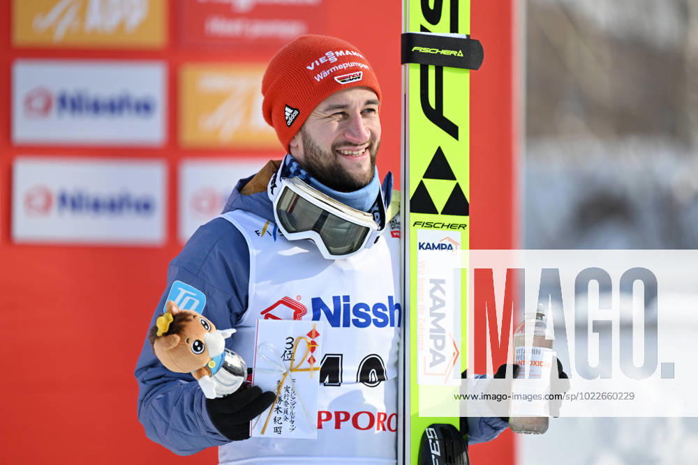 Bilder des Jahres 2023, Sport 01 Januar Markus Eisenbichler (GER), ANUARY 22, 2023 - Ski jumping, Skispringen, Ski, nordisch : FIS Ski Jumping World Cup Large Hill Individual Award ceremony at Okurayama Jump Stadium in Sapporo, Hokkaido, Japan. Noxthirdxpartyxsales (208826575)