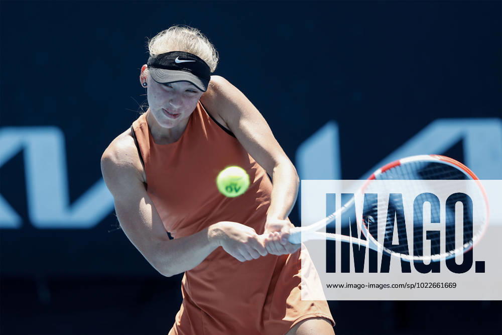 Alina Korneeva, Girls Singles GS Australian Open 2023, Melbourne Park, Melbourne, Victoria, Australia