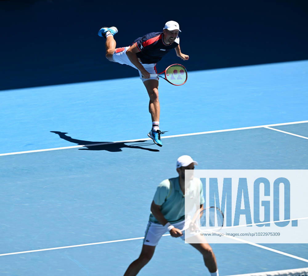 2023 Australian Open Mens Doubles Semifinal Hugo Nys MON Jan Zielinski POL