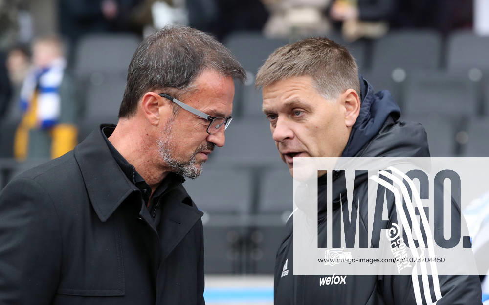 Manager Fredi Bobic, Sports Director Manager Oliver Ruhnert Sports Football Soccer DFL Bundesliga Men 18 Matchday Season 2022 2023 28 01 2023 Hertha BSC Berlin vs 1 FC Union Berlin FCU Derby City Duel