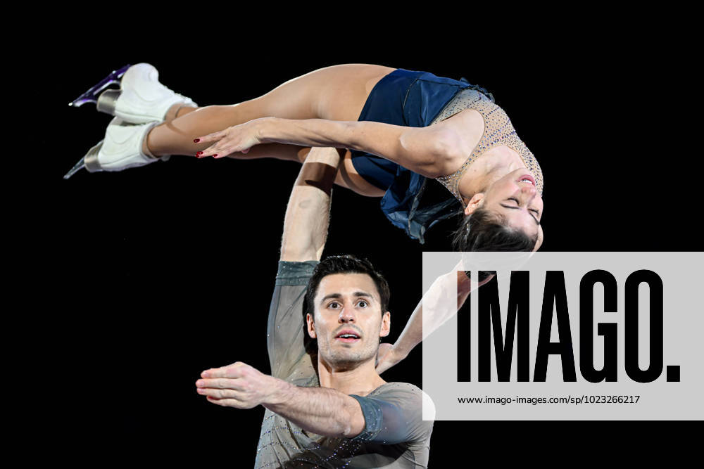 Bilder des Jahres 2023, Sport 01 Januar Rebecca GHILARDI & Filippo AMBROSINI (ITA), during Exhibition Gala, at the ISU European Figure skating, Eiskunstlauf Championships 2023, at Espoo Metro Areena, on January 29, 2023 in Espoo, Finland. Noxthirdxpartyxsales (209438776)