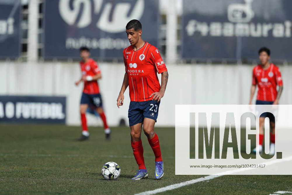 Michel Lima (Oliveirense), FEBRUARY 12, 2023 - Football Soccer : Portugal Liga Portugal 2 SABSEG match between UD Oliveirense 2-1 FC Porto B at the Estadio Carlos Osorio in Oliveira de Azemeis, Portugal. Noxthirdxpartyxsales (210571756)