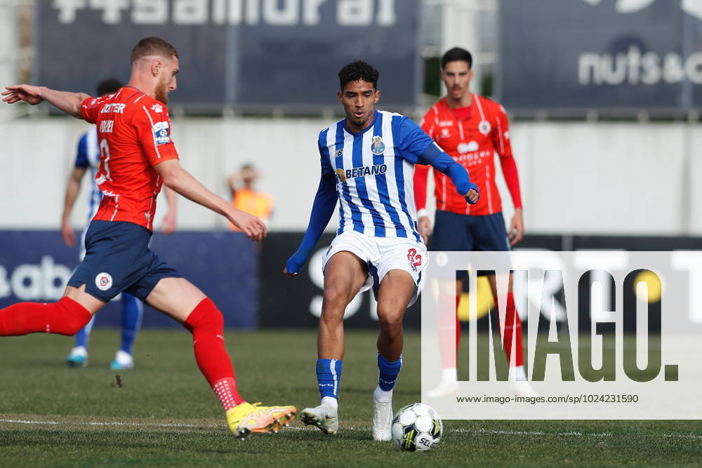 Rodrigo Fernandes (Porto B), FEBRUARY 12, 2023 - Football Soccer : Portugal Liga Portugal 2 SABSEG match between UD Oliveirense 2-1 FC Porto B at the Estadio Carlos Osorio in Oliveira de Azemeis, Portugal. Noxthirdxpartyxsales (210572267)