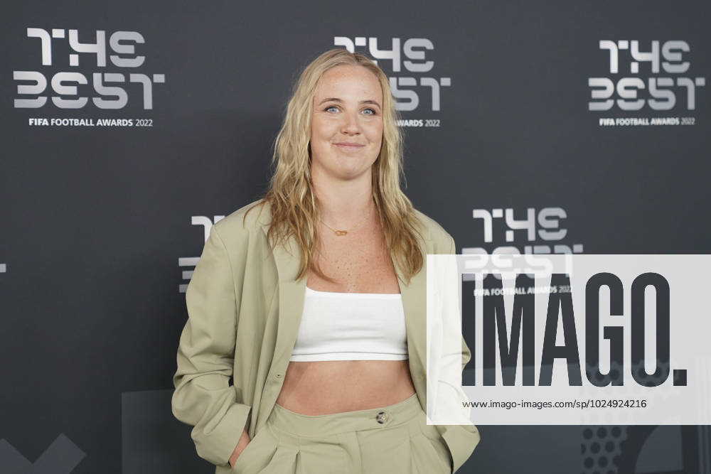 Paris, France, February 27th 2023: England and Arsenal attacker Beth Mead arrives at the The Best FIFA Football Awards 2022 at Salle Pleyel in Paris, France. (Daniela Porcelli SPP)