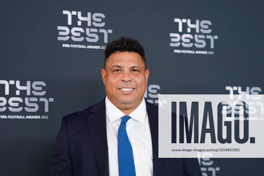 Paris, France, February 27th 2023: Former footballer Ronaldo of Brazil arrives at the The Best FIFA Football Awards 2022 at Salle Pleyel in Paris, France. (Daniela Porcelli SPP)