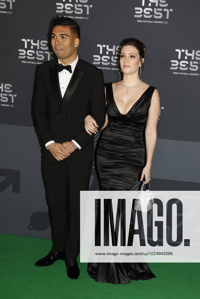 27 Fevrier 2023 : Paris, France : Casemiro joueur brÃ silien arrivant la la soirÃ e des FIFA AWARDS THE BEST 2023 Ã la Salle Pleyel. (Henri Szwarc Starface) 289106 2023-02-27 Paris France