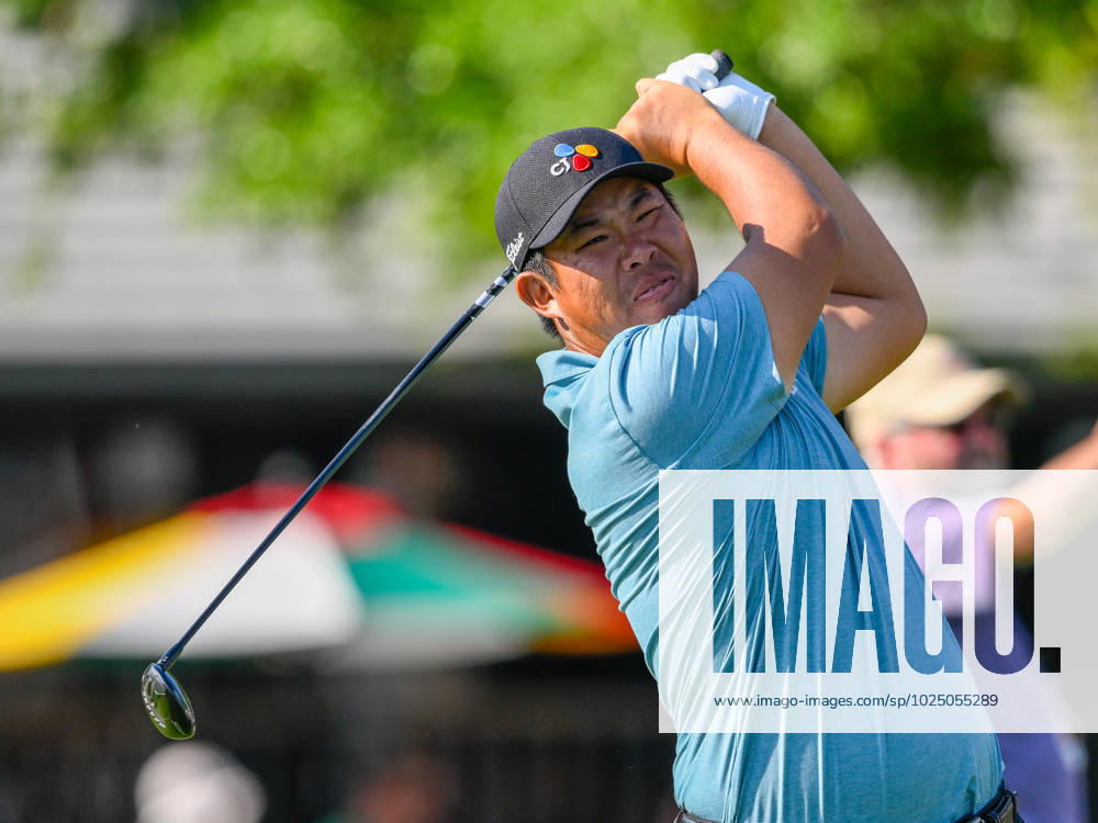 Byeong Hun An of South Korea on the 1st tee starts his back 9 during the first round of the Arnold Palmer Invitational presented by Mastercard held at Arnold Palmer s Bay Hill Club & Lodge in Orlando, FL. Romeo T Guzman CSM. Orlando USA - ZUMAcg2_ 20230302_zaf_cg2_002