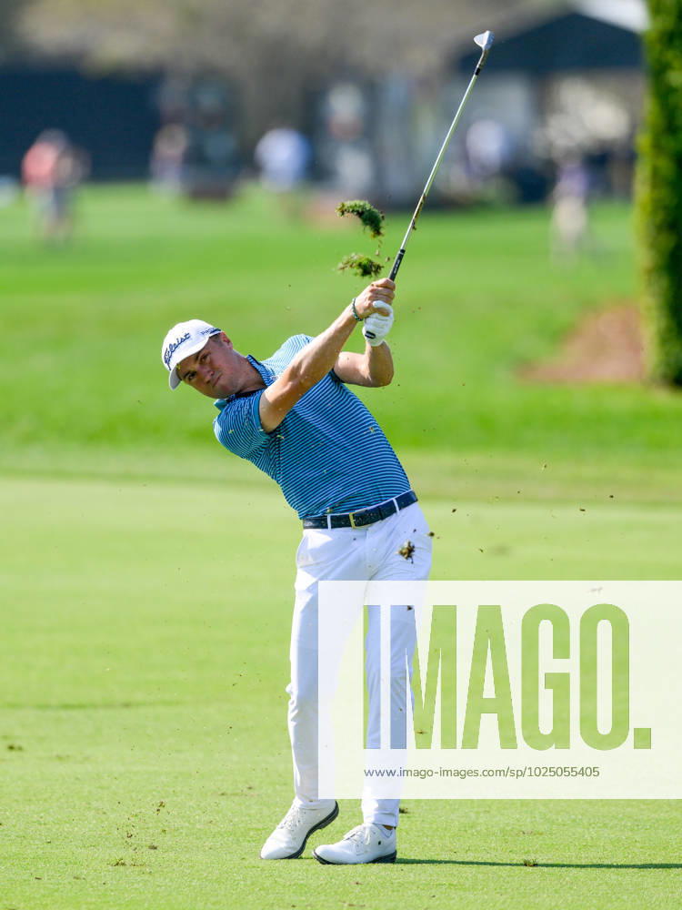 Justin Thomas hits from the fairway on 1 during the first round of the Arnold Palmer Invitational presented by Mastercard held at Arnold Palmer s Bay Hill Club & Lodge in Orlando, FL. Romeo T Guzman CSM. Orlando USA - ZUMAcg2_ 20230302_zaf_cg2_010