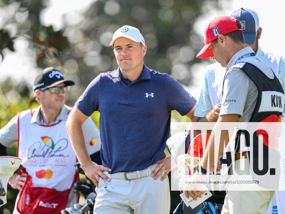 Jordan Spieth reaction to his tee shot on 2 during the first round of the Arnold Palmer Invitational presented by Mastercard held at Arnold Palmer s Bay Hill Club & Lodge in Orlando, FL. Romeo T Guzman CSM. Orlando USA - ZUMAcg2_ 20230302_zaf_cg2_027