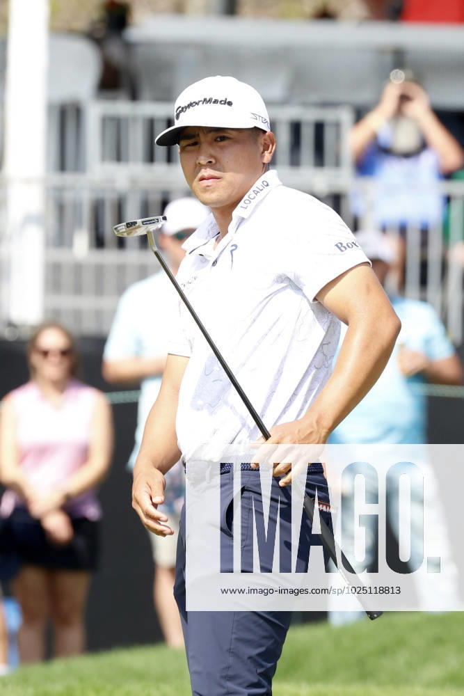 ORLANDO, FL - MARCH 03: PGA, Golf Herren golfer Kurt Kitayama putts on the 9th hole during the second round of the Arnold Palmer Invitational on March 3, 2023 at Arnold Palmer s Bay Hill Club and Lodge in Orlando, Florida. (Photo by Brian Spurlock Icon Sportswire) GOLF: MAR 03 PGA - Arnold Palmer Invitational presented by Mastercard Icon23030317