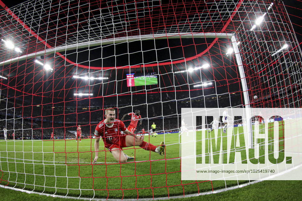 4 MATTHIJS DE LIGT (Bayern München) FOOTBALL : Bayern de Munich vs PSG -1 8e finale - ligue des Champions - 08 03 2023 Allianz Arena ElyxandroCegarra Panoramic